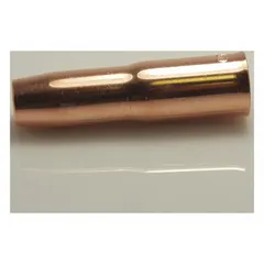 This 22 Series bottleneck nozzle has a 1/2 in bore diameter and is sold in a 2-pack. The nozzle-to-tip relationship is 1/16 in to 1/4 in recess with no projection. Insulator is sold separately. Suitable for oxy-fuel cutting applications on steel plates.