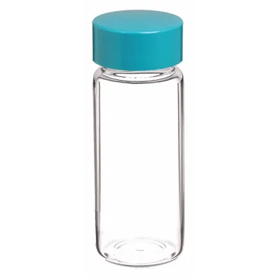 QORPAK Vial with Cap: 40 mL, Includes Closure, Thermoset, 27.75 mm Body Dia, Square - Glass Sample Vials