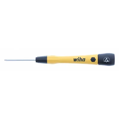 WIHA ESD-Safe Precision Torx Screwdriver: ESD Safe PicoFinish, Std Lg, Torx Tip - ESD-Safe Precision Torx Screwdrivers