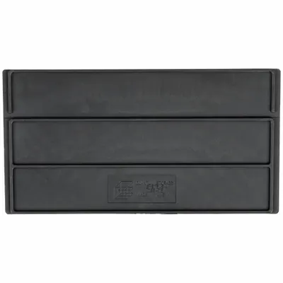 QUANTUM STORAGE SYSTEMS Bin Divider: 10 in x 5 1/4 in, Not Electrostatic Discharge Conductive - Plastic Shelf Bin Dividers