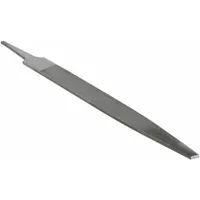 Machinists File: Double-Cut, Single Edge Cut, Bastard Cut, 8 in Lg without Tang, 13/16 in Wd (MPN 16761NN)