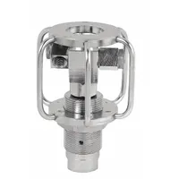MOSMATIC Surface Cleaner: 3 in Cleaning Path, 3/8 in Inlet Dia, NPTF, Stainless Steel, 2 Nozzles (MPN 81.506)