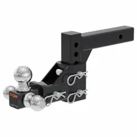CURT Towing Ball Mount: IV, 2 in_1 7/8 in_2 5/16 in Ball Dia, Ball Mount Ball Mount, Steel (MPN 45799)