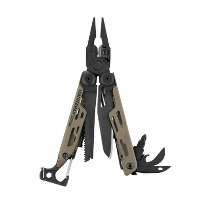 LEATHERMAN Multi Tool Plier: Multi-Tool Plier, 19 Tools, 19 Functions, 4 1/2 in Closed Lg - Multi-Tools with Fold-Out Pliers