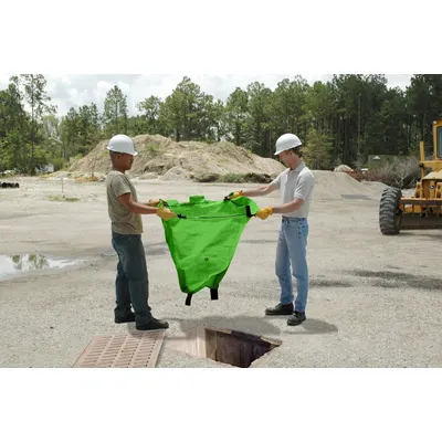 ULTRATECH Drain Filter: Debris/Sediment, Sediment Capacity: 500 lb - Reusable Frameless Insert Street Drain Filters