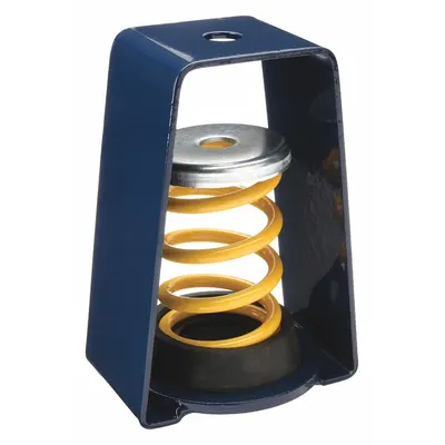 MASON Hanger-Mount Vibration Isolator: Spring, 310 lb Capacity, 3 1/4 in Wd, 2 3/4 in Dpth - Spring-Style Hanger-Mount Vibration Isolators