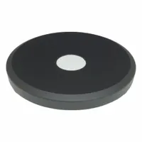 JW WINCO Solid Hand Wheel: Solid, Aluminum, 1/2 in Bore, 80 mm Dia, Black Powder Coated (MPN 923-80-B1/2-A-SW)
