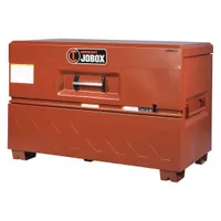 CRESCENT JOBOX Piano-Style Jobsite Box: 31 in W x 60 in D x 39 in H, 36.5 cu ft, Padlock, Brown (MPN 2-688990-01)