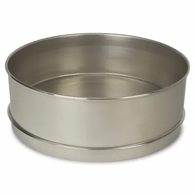 ADVANTECH Test Sieve Pan: 12 in Overall Dia - Sieve Pans