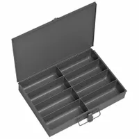 Compartment Drawer: 13 5/8 in x 9 7/8 in x 2 1/8 in, 2 1/8 in x 2 3/16 in x 6 3/8 in, 8 Compartments (MPN 213-95)