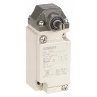 OMRON Plug-In Limit Switch: Roller Arm Plunger, Metallic, Momentary, Plug-In, D4A, Screw Terminals (MPN D4A1101N)