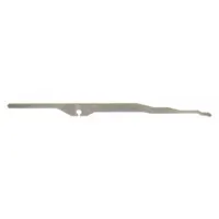 This replacement blade is a component for helical insert installation tools. It is designed for use with coarse-thread helical inserts in thread repair and reinforcement applications. The blade replaces worn or damaged parts in compatible installation tools