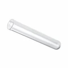 Polystyrene Test Tube, 16 mL, Round Bottom, Natural