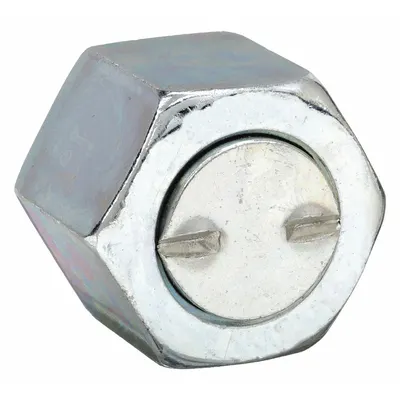 PARKER Compression Fitting Cap: 1/2 in OD Size, 13/16"-16 Thread Size, O-Ring Face Seal - O-Ring Face Seal Steel Compression Fittings