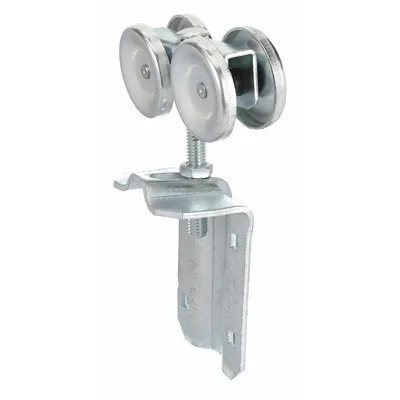 OEM APPROVED VENDOR Roller Bracket, 4 5/8 in Lg, 3 3/16 in Wd, 450 lb Max Wt - Hanging Door Rollers