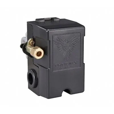 PHOENIX Air Compressor Switch: Std, 35 psi – 150 psi, (4) 1/4" FNPT - General Purpose Air Compressor Switches