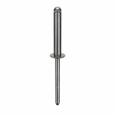 OEM Domed-Head Blind Rivet, 0.188" dia, 2 5/13" L, PK250 - Domed-Head Blind Rivets