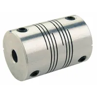 RULAND MANUFACTURING Motion Control Coupling: 3° Angular Misalignment, 8 mm Bore Dia 1, Aluminum, 1 (MPN FSMR25-8-6-A)