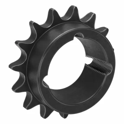 TRITAN Bushed Roller Chain Sprocket: For 50 Chain, 15 Teeth, 3.006 in Pitch Dia - Size 50 Bushed-Bore Roller Chain Sprockets