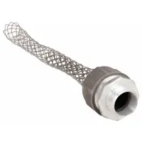Liquid Tight Cord Connector with Strain Relief: Straight, Aluminum, 2 1/2 in MNPT (MPN 74011032)