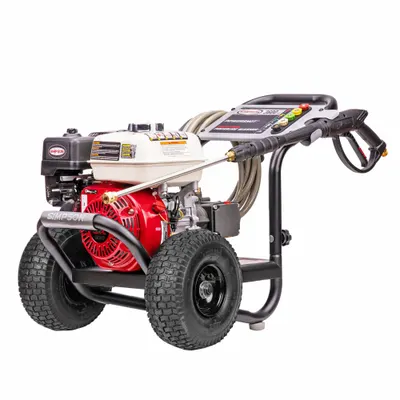 SIMPSON Gas-Powered Pressure Washer: Medium Duty, Cart, 3,600 psi, 2.5 gpm - Cold Water Pressure Washers