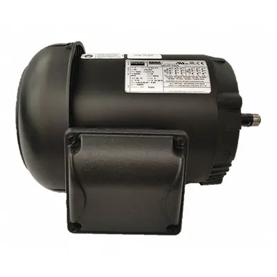 Dayton General Purpose Motor: C-Face/Rigid Base Mount, Totally Enclosed Fan Cooled - C-Face with Rigid Base 3-Phase General Purpose AC Motors