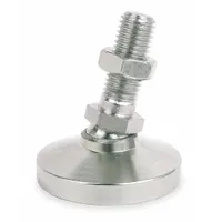 S & W Male-End Leveling Mount: Swiveling Stud, 5/8"-11 Thread Size, 2.5 in, 6,000 lb Capacity (MPN BSW-3AN)