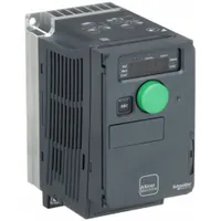 SCHNEIDER Variable Frequency Drive: In Phase Three, Out Phase Three, 1 hp, IP20, No Bypass, Compact (MPN ATV320U07M3C)