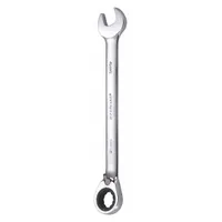WESTWARD Combination Wrench: Alloy Steel, Chrome, 21 mm Head Size, 11 3/8 in Overall Lg, Offset (MPN 54PP59)