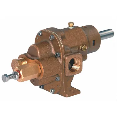 Dayton Rotary Gear Pump Head: Magnetic Drive, Bronze Body, 3/8" FNPT, 4.8 gpm - Pedestal-Mount Rotary Gear Pumps