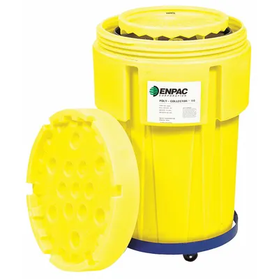 ENPAC Mobile Spill Collector Kit: Mobile Spill Collector Kit, 103 gal Spill Capacity - Drum Spill Collectors