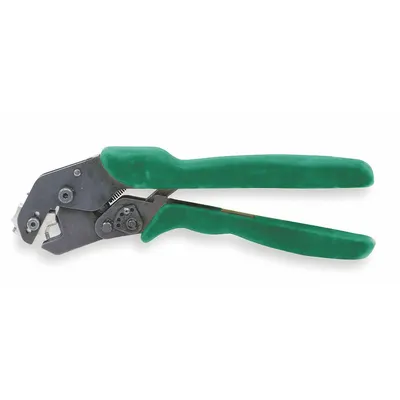 GREENLEE Crimper: Small Lugs/Splices, 10 in Overall Lg, K111, Manual - Controlled-Cycle Lug & Splice Crimpers
