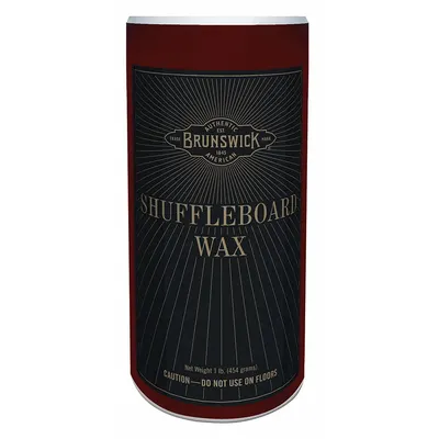 BRUNSWICK BILLIARDS Shuffleboard Wax - Shuffleboard Wax & Brushes