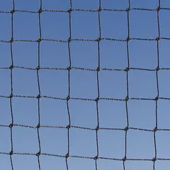 This heavy-duty bird control netting is made from black polyethylene and covers 1,875 square feet. It resists flame, making it suitable for long-term bird exclusion in warehouses, rooftops, and open structures.