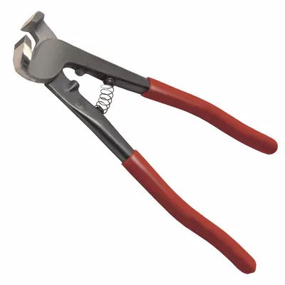 SUPERIOR TILE CUTTER Tile Nipper: 5/8 in Cutting Lg - Straight, Carbide - Tile Nippers