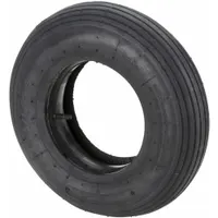 APPROVED VENDOR Replacement Tire and Inner Tube Kit: 3 25/32 in Tire Wd, Rubber, Ribbed, 4.00-8
