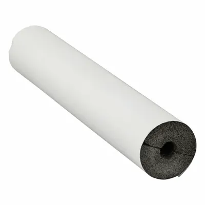 FOAMGLAS Pipe Insulation: Tube, Cellular Glass, 1 1/2 in Thick, 1 1/8 in ID, 2 ft Lg - Cell Glass Straight Tube Insulation