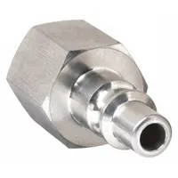 SPEEDAIRE Quick Connect Hose Coupling: 1/2 in Body Size, 3/8 in Hose Fitting Size, FNPT
