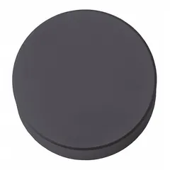 Round ceramic turning insert for high-speed finish machining of hardened steels and superalloys. The round geometry provides strength and smooth cutting action. Suitable for applications requiring heat resistance and wear life.