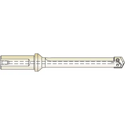 YG-1 TOOL Flanged Spade Drill Holder: High Speed Steel, Black Oxide, 4 Seat Size - Machining