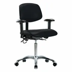 Vinyl ESD Task Chair with Arms