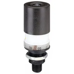 This drain valve part is used in pneumatic air dryers to automatically remove condensate, helping maintain dry compressed air in industrial systems. It is designed for use with JOHNSON CONTROLS equipment, specifically the A-4000 series.