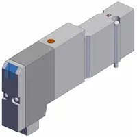 2 Position Double Solenoid: SV1000 Series, Double Solenoid, Four-Way / Two-Position, 24V DC, 5 Ports (MPN SV1200-5FUD)