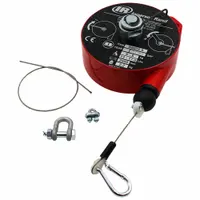 INGERSOLL RAND Tool Balancer: Non-Locking, 17.6 lb Max. Tool Wt, 6.5 ft Cable Lg, Aluminum, Fixed (MPN BMDS-8)