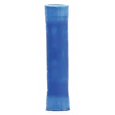3M Butt Splice Connector: Blue, Vinyl, For Wire Size 16 AWG – 14 AWG, 1,000 V - Insulated Butt Splice Connectors