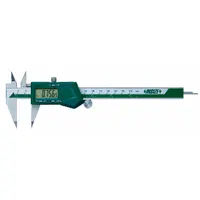 INSIZE Pointed Jaw Digital Caliper: 0 in to 6 in /0 mm to 150 mm, Cabled, +/-0.0012 in Accuracy (MPN 1183-150A)