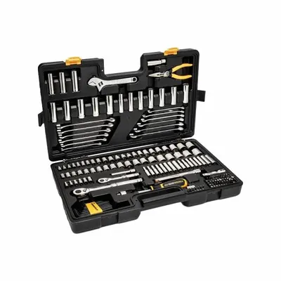 GEARWRENCH General Maintenance Tool Sets: 168 Total Pcs, Mechanics Hand Tools, Metric/SAE - Tool Sets with Tool Case