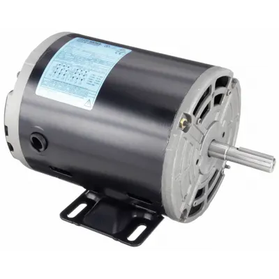 WEG General Purpose Motor: Rigid Base Mount, Open Drip Proof, 1/2 hp, 208-230/460V AC - Rigid Base 3-Phase General Purpose AC Motors