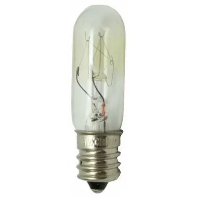 GE LAMPS Incandescent Bulb: Incandescent, Candelabra Screw (E12), (T) Tubular, T4-1/2 - Candelabra Screw Base (E12) Miniature Lamps