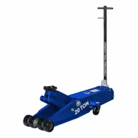 OTC Service Jack: Steel, Foot Pedal, Mechanical, 20 ton Load Capacity, 7 1/2 in Min Lift (MPN HDJ20)